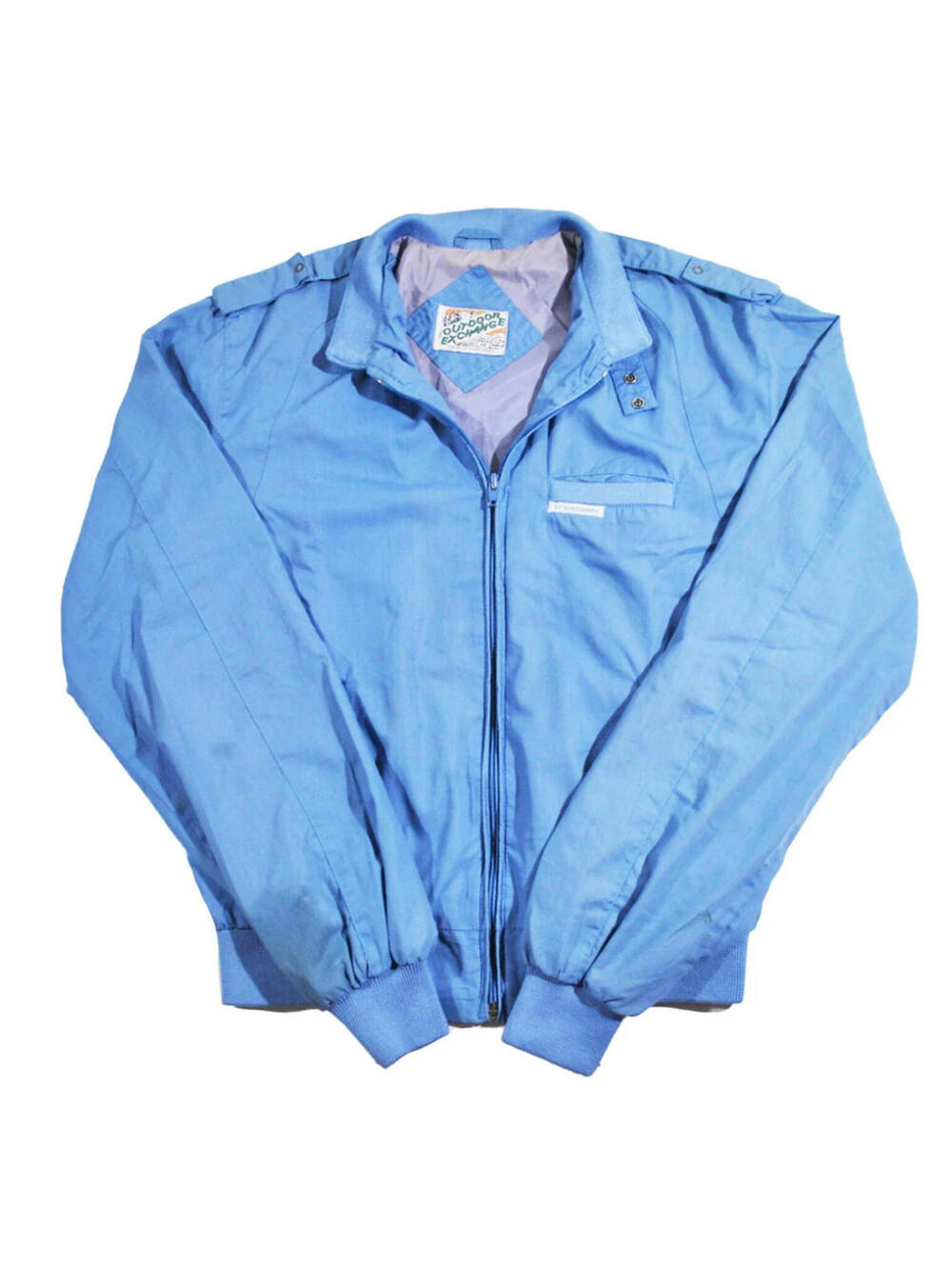 Vintage Outdoor Exchange 90s Hiking Zip Wind Rain Jacket Size Medium